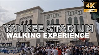 New York Yankee Stadium POV Walking Experience vs Houston Astros 4K Bronx NYC [upl. by Harper]