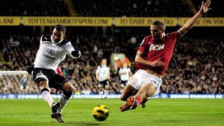 Vidic bad tackle ever in football vs Kyle walker 😠 [upl. by Cj644]