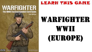 Learn This Game WARFIGHTER WWII by DVG [upl. by Kriste]