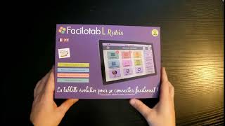 Test de la Facilotab L Rubis  partie 1  Unboxing [upl. by Nillor612]