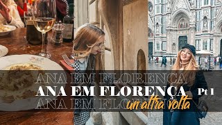 VLOG ANA EM FLORENÇA unaltra volta  felicidade pura fui roubada e San Gimignano [upl. by Gottuard197]