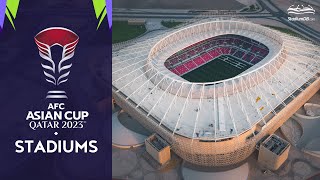 🇶🇦 AFC Asian Cup 2023 Stadiums Qatar [upl. by Fini]