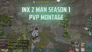 ARK PVP MONTAGE  GOLEM SPAM  INX 2 MAN SLEINPVP [upl. by Arline184]