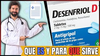 DESENFRIOL💊 Cómo se toma ANTIGRIPAL Usos y Beneficios  MÁS💊 [upl. by Dennison]