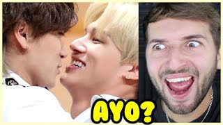 Woosan being FRUITY BOIS for 10 minutes ATEEZ Reaction [upl. by Ahsimrac]