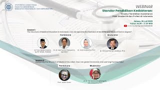 Webinar Standar Pendidikan Kedokteran 2022 [upl. by Ahsimaj]