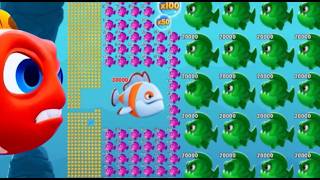 Fishdom Ads Mini Games new 408 Update video Hungry Fish 🐠  New update level Trailer video 2024 [upl. by Larue]