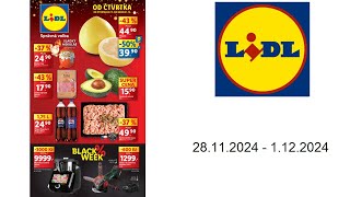 Leták Lidl CZ  28112024  1122024 [upl. by Koeninger]