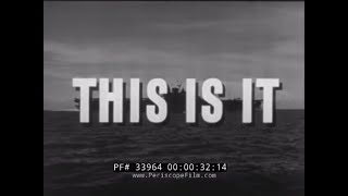 US NAVY WWII NAVAL AVIATOR TRAINING FILM quotTHIS IS ITquot REEL 1 33064 [upl. by Peatroy110]