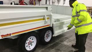 Venter Flatbed Commercial Trailer [upl. by Neerol]