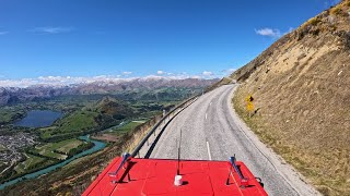 Remarkables Road by MAN truck  Go Pro 12 in 4k [upl. by Ecnerolf]