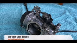 Harley Davidson Keihin EVO Carb Rebuild and Repair [upl. by Tobit]