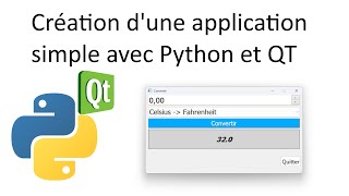 Création dun petit utilitaire graphique avec Python et Qt [upl. by Cassady]