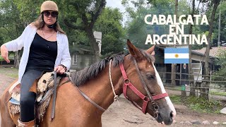 CABALGATA con Gauchos en Salta 🐎🤠 [upl. by Abihsat]