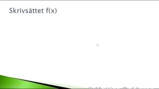 Matematik 1b Sammanfattning Kapitel 4 Funktioner [upl. by Dawes156]