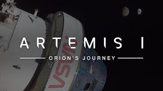 Ride Along with Artemis Around the Moon Official NASA Video [upl. by Yelnik78]