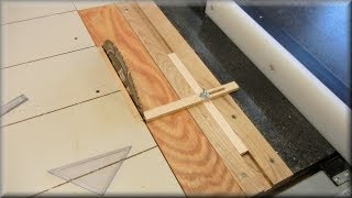 Table Saw Accuracy [upl. by Enilasor]