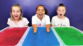 GELLI BAFF TOY CHALLENGE GAME Alien Baby Slime  Toys AndMe [upl. by Anailuy385]