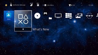 Marvelous Outer Space 4K  PS4 Dynamic Theme [upl. by Haeli393]