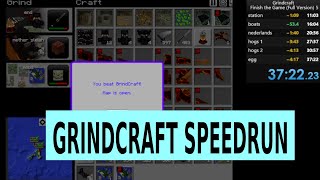 grindcraft speedrun 2nd place  372223 [upl. by Iloj]