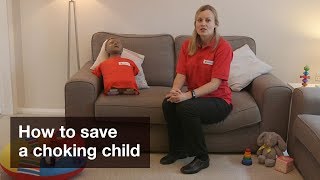 Child First Aid How to save a choking child [upl. by Nol]