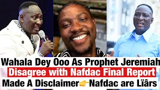 Prophet Jeremiah Omoto Fufeyin Disclaimer in Mûd as Nafdac Gave him this Surprise [upl. by Eicyal]