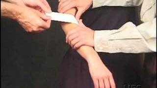 Mulligan Taping Techniques  Tennis Elbow [upl. by Cartwell]