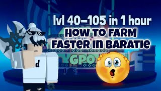 How to lvl up faster in Baratie  Bazooka and Black Leg GPO [upl. by Tibbetts473]