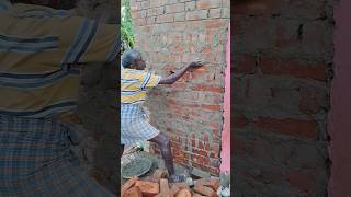 Brickwork 👍👍👍 shortsfeed construction brickwork bricklaying skills motivation [upl. by Godfrey]