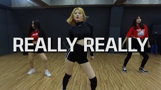 REALLY REALLY  WINNER  Ruby KPOP Class [upl. by Socram404]