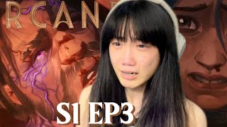 devastating😭💔ARCANE Season1 EP3 Reaction  双城之战第一季 [upl. by Lynne843]