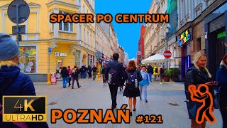 ⁴ᴷ⁶⁰ 🇵🇱 PoznanPoland  Walking Tour  121  Downtown Walk November 2023 4K [upl. by Ssalguod]