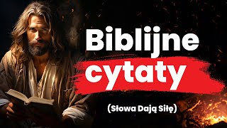 Cytaty z Biblii ponad 200 fragmentów pisma świętego Słowa Dają Siłę [upl. by Wilek586]