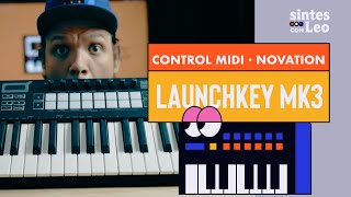 Controlador MIDI  Novation Launckey MK3  Unboxing y Reseña en español [upl. by Llerut995]