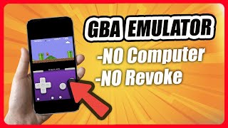 GBA Emulator iOS Download  How To Get GBA Emulator for iOSiPhoneiPad No Computer [upl. by Aropizt]