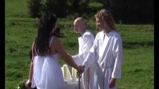 The Handfasting of Hannah amp dean pagan wedding Part 2 [upl. by Anurag1]