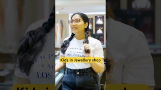 Kids in Jewellery Shop  Indian Parents silver coin  Diwali Dhanteras Middle Class Family shorts [upl. by Seluj]