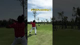 フィニッシュ 砕ける 侍  golf [upl. by Reeve]