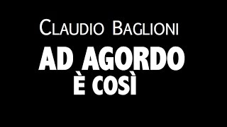 CLAUDIO BAGLIONI  AD AGORDO È COSÌ  LYRIC VIDEO [upl. by Enialed]