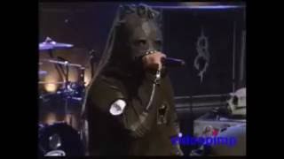 Slipknot The Heretic Anthem  Live on Conan  2001 [upl. by Nichol]