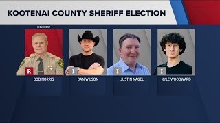 Four candidates including incumbent vying for Kootenai County Sheriff position [upl. by Notsnorb9]