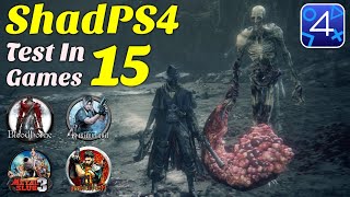 ShadPS4  Test In 15 Games  PS4 Emulator On PC [upl. by Enymzaj]