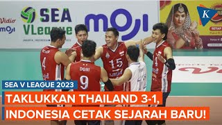 Hasil SEA V League 2023 Timnas Voli Indonesia Juara Usai Kalahkan Thailand 31 [upl. by Hars]