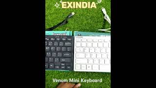 IVOOMI  VENOM  MINI KEYBOARD DESKTOP  LAPTOP  20 DISCOUNT PRICE [upl. by Moreno]