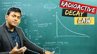 What is Radioactive Decay Half Life  Decay Constant  Activity  Problems Solving [upl. by Eelrebmik]