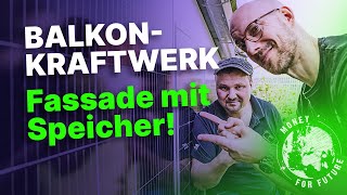 Balkonkraftwerk mit Speicher Wie viel Ertrag kann gespeichert werden [upl. by Llaccm55]