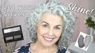 Get the Look of Fuller GRAY Hair and Brows  PLUS Gray Transition Help [upl. by Andreas961]