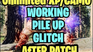 BO6 ZOMBIES BEST WORKING UNLIMITED XPCAMP PILE UP GLITCH Black ops 6 Zombies [upl. by Aksehcnarf]