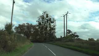 Driving On The B4204 From Martley To Worcester Worcestershire England 23rd October 2024 [upl. by Analrahc]