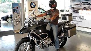 BMW R1200 GS ADVENTURE 1STE START [upl. by Wehtta]